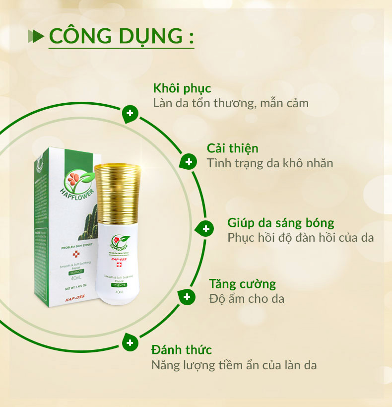 Công dụng nổi bật của HAP-055