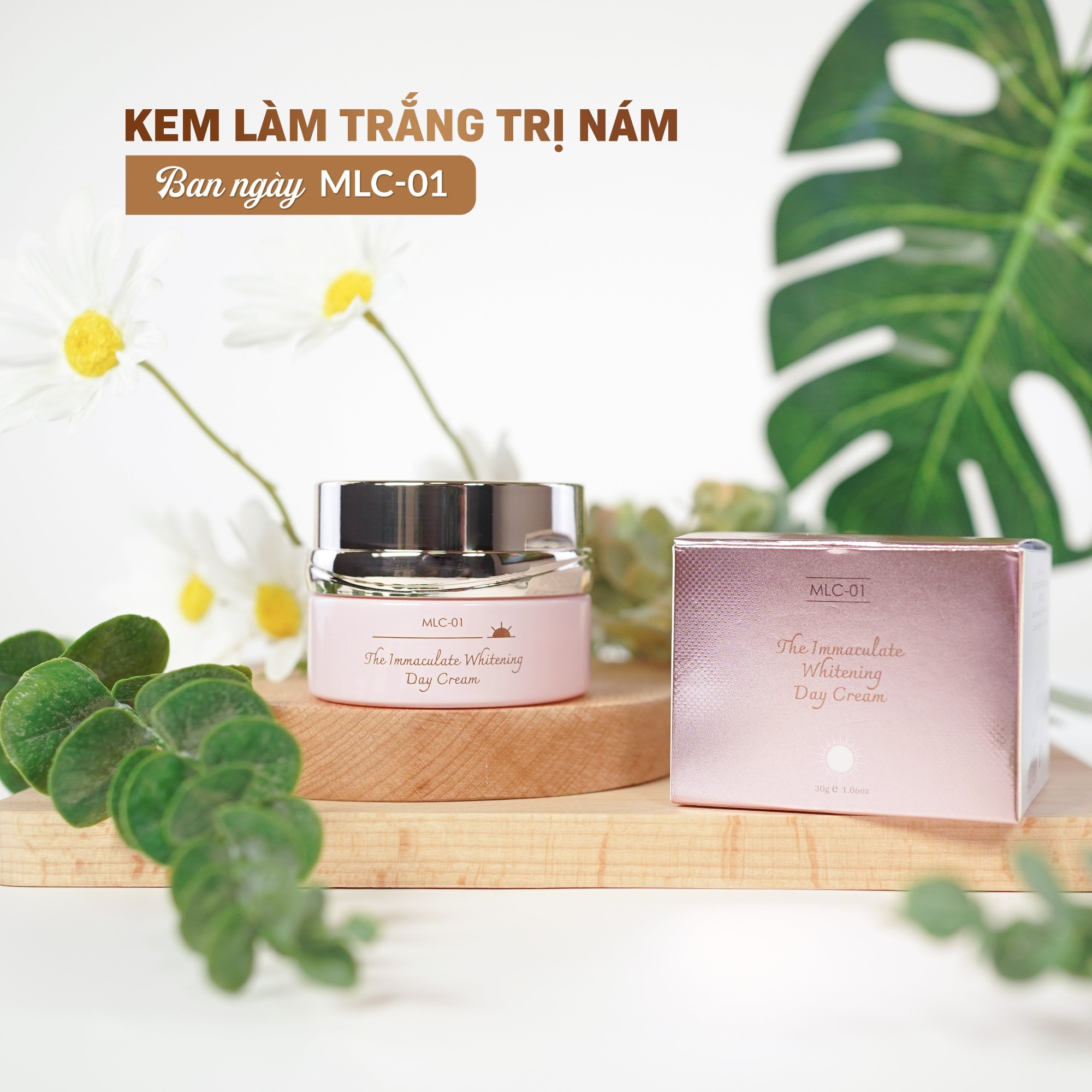 Kem làm trắng trị nám ban ngày MLC-01