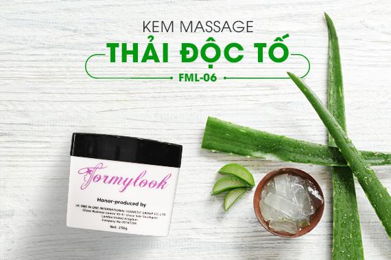 Loại bỏ độc tố, thanh lọc làn da với kem nha đam FML-06 của Formylook