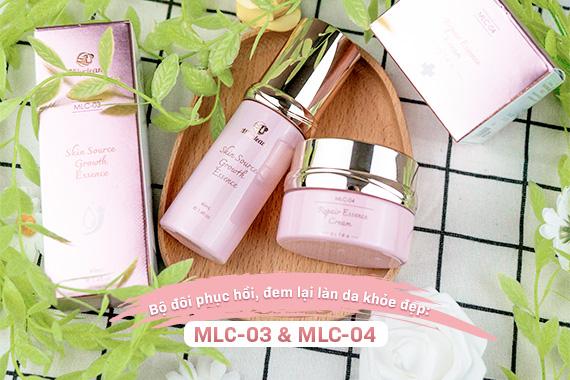 MLC-03 và MLC-04: Bộ đôi Milyclean dành cho làn da hư tổn