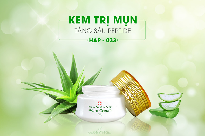 Kem tri mun tang sau Peptide HAP 033