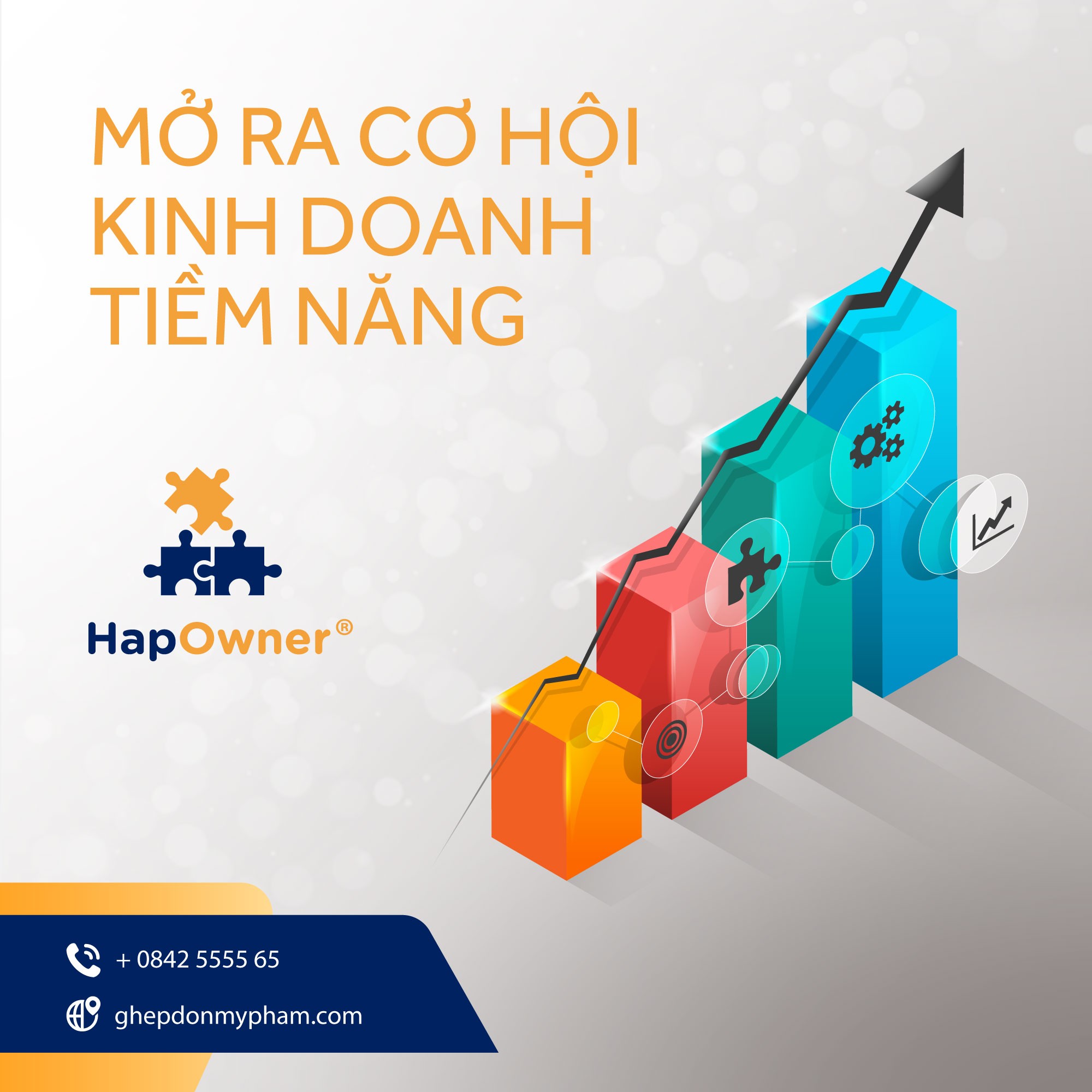 Mở ra cơ hội kinh doanh tiềm năng cùng mỹ phẩm chính hãng châu Âu cùng HapOwner