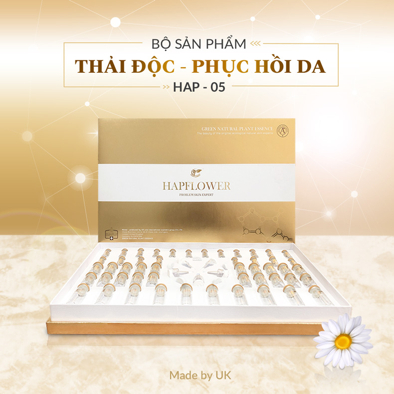 Bo san pham thai doc to phuc hoi da HAP 05 1 1