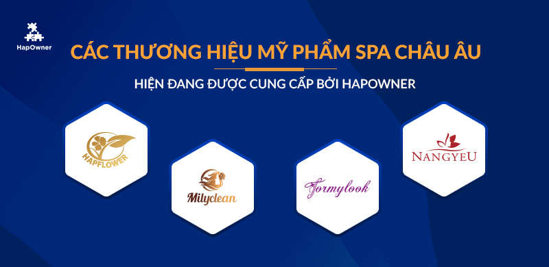 Các thương hiệu mỹ phẩm spa châu Âu tại HapOwner
