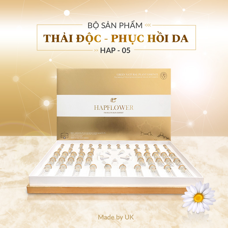 Bộ sản phẩm thải độc tố phục hồi da HAP-05